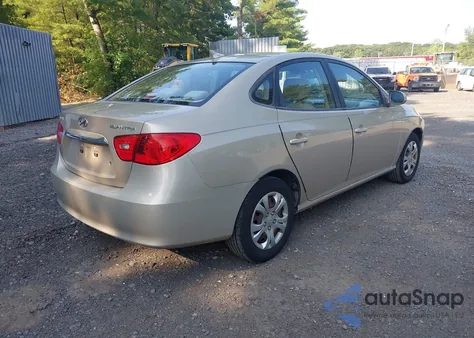 2010 Hyundai Elantra Gls from USA, damaged, VIN KMHDU4AD1AU162918